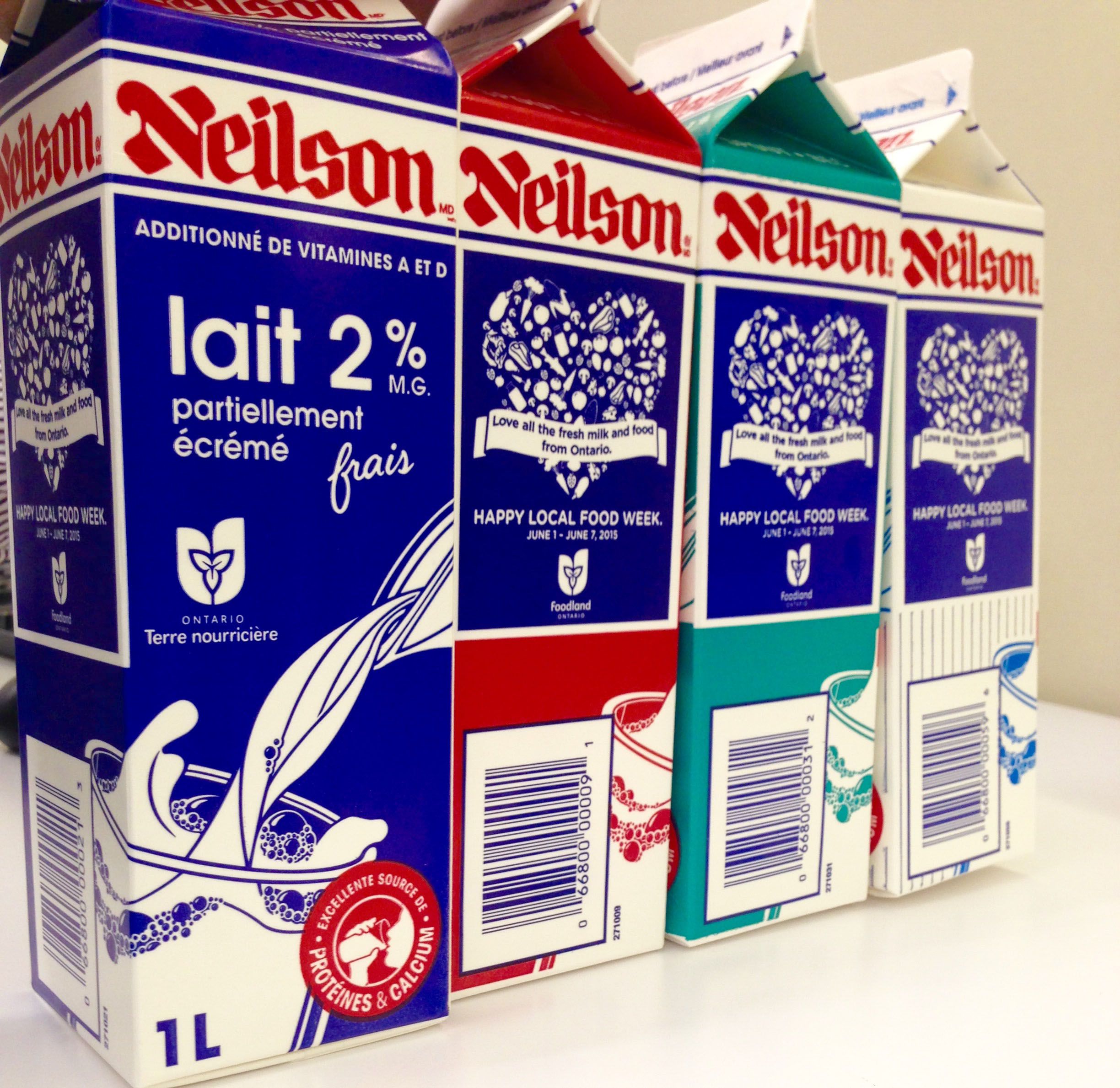 Neilson joined the Celebration for Local Food Week. #loveONTfood  - Thanks for supporting Local!