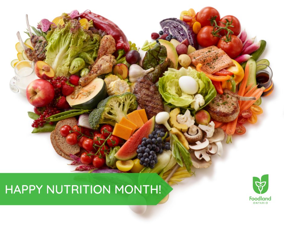 March is National Nutrition Month! Let's celebrate all of the delicious local food Ontario has to offer. Visit our website to see what's in season, get recipes and learn more about Ontario-grown products. https://t.co/AalBoV8X28 https://t.co/QFWB9p5dJa


https://bit.ly/3m5jB3k
