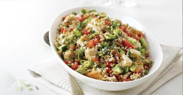 Chicken Bulgur Salad
Ontario Field Cucumbers are fresh and in-season, so try them in this scrumptious #recipe for Chicken Bulgur Salad – a great lunch or dinner dish featuring the local flavours of the season! #loveONTfood

https://www.ontario.ca/foodland/recipes/chicken-bulgur-salad