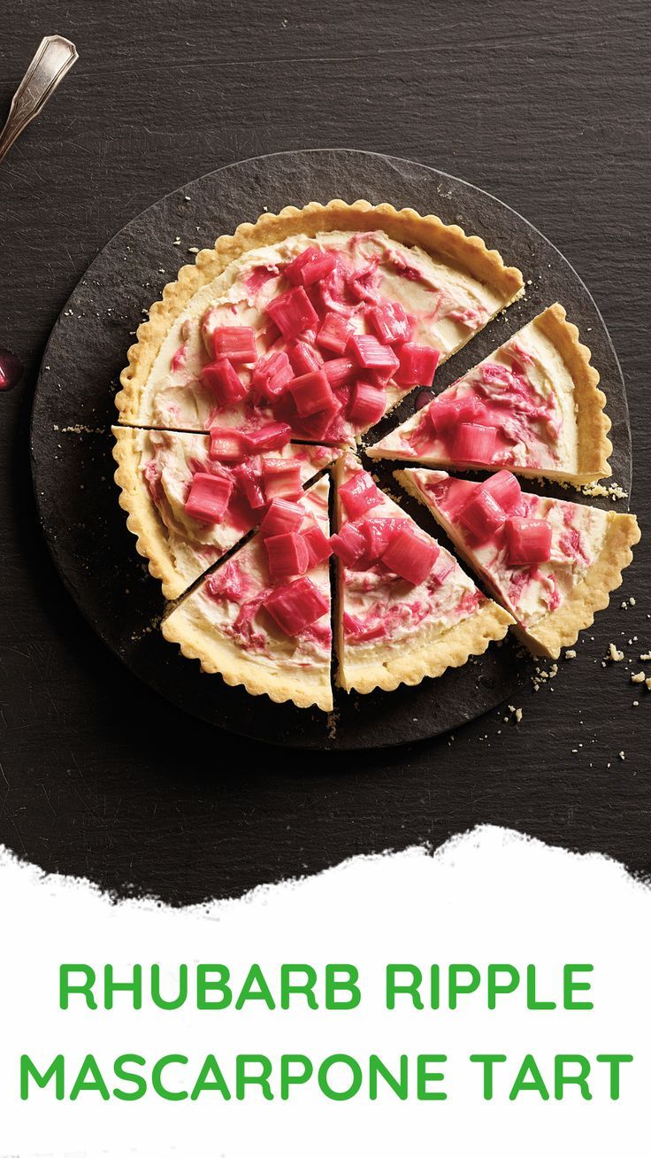Rhubarb Ripple Mascarpone Tart
Rhubarb Ripple Mascarpone Tart
Rhubarb Ripple Mascarpone Tart- This dessert is as delicious as it is pretty. Creamy mascarpone cheese teams up with tart Ontario Rhubarb in a cookie-like shell creating the most mouth-watering combination of flavours. Just don't expect any leftovers!

https://www.ontario.ca/fr/terre-nourriciere/recette/tarte-la-rhubarbe-et-au-mascarpone