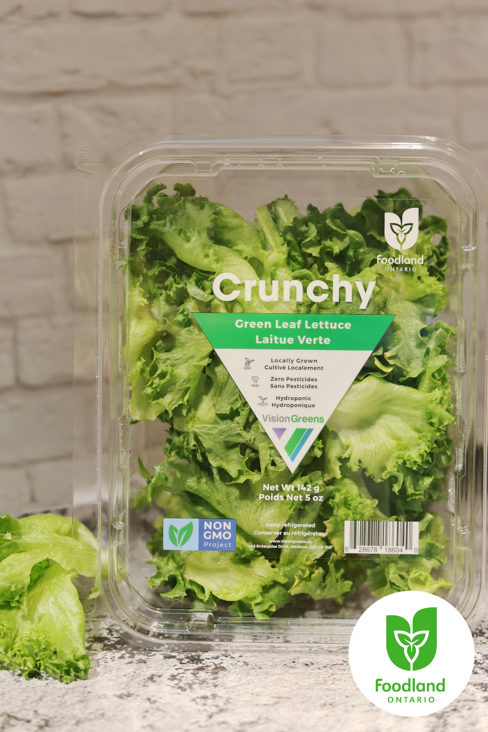 Vision Greens produce
Vision Greens produce
Did you know Vision Greens produce is grown locally in a state-of-the-art vertical farm in Welland?
From green leaf lettuce to arugula and basil… enjoy the freshness and flavour of Ontario on your sandwiches and salads all year-round!
Finding local is easy… just look for the Foodland Ontario logo at the grocery store!
#loveONTfood
#LookforFoodlandOntario
https://www.visiongreens.ca/