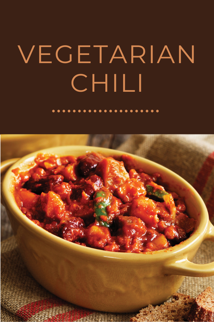 Vegetarian Chili
Vegetarian Chili
Try this comforting and filling Vegetarian Chili. A hearty mixture of Ontario veggies, bulgur and kidney beans. So delicious!

https://www.ontario.ca/foodland/recipes/vegetarian-chili