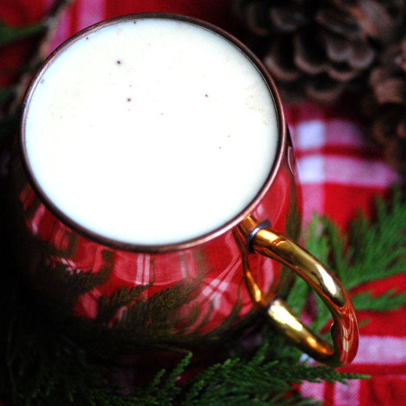 Love making homemade egg nog with fresh Ontario milk and Ontario eggs during the holidays? Jennifer suggests trying it with a spiced creme brulée to keep