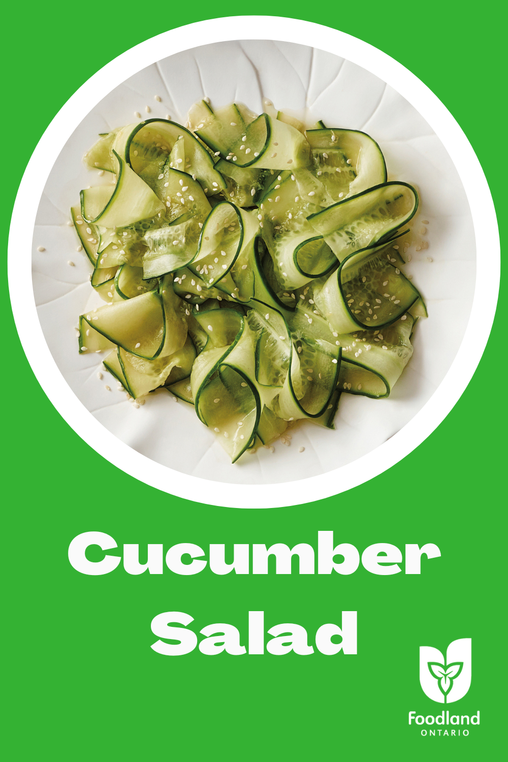 Cucumber Salad
Cucumber Salad
This light and refreshing Cucumber Salad can be enjoyed as an appetizer or side dish. #loveONTfood

https://www.ontario.ca/foodland/recipes/cucumber-salad