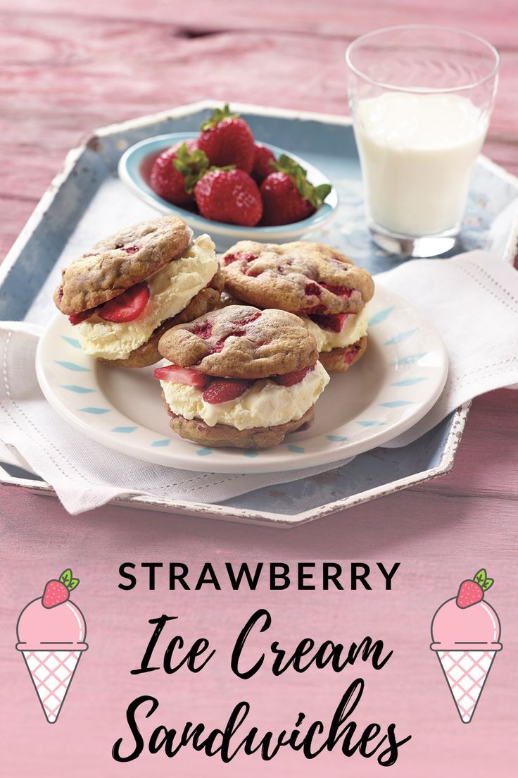 Strawberry Ice Cream Sandwiches
Strawberry Ice Cream Sandwiches
Get the kids involved with these easy Strawberry Ice Cream Sandwiches. Juicy Ontario strawberries and ice cream sandwiched between two chewy strawberry cookies, what more could you ask for?

https://www.ontario.ca/foodland/recipes/strawberry-ice-cream-sandwiches
