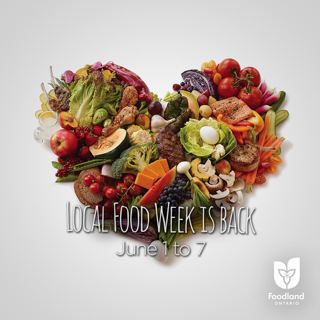 Good things grow in Ontario
We’re gearing up for another Local Food Week! Show us your local love with #loveONTfood and get ready for a week of celebrating Ontario’s farm fresh bounty!

http://www.loveontfood.ca/