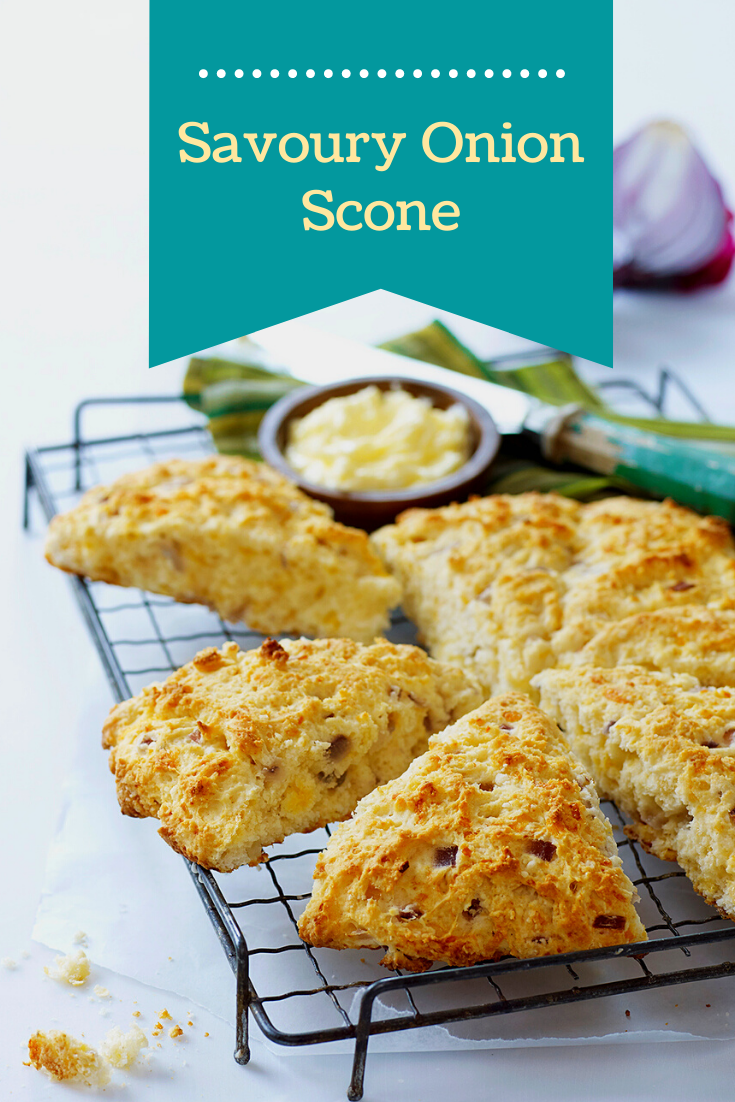 Savoury Onion Scone
Savoury Onion Scone
Quick to make, these savory scones are flavoured with a delightful combination of Ontario Onions and Cheese. The perfect accompaniment for your favourite soup or stew.

https://www.ontario.ca/foodland/recipes/savoury-onion-scone