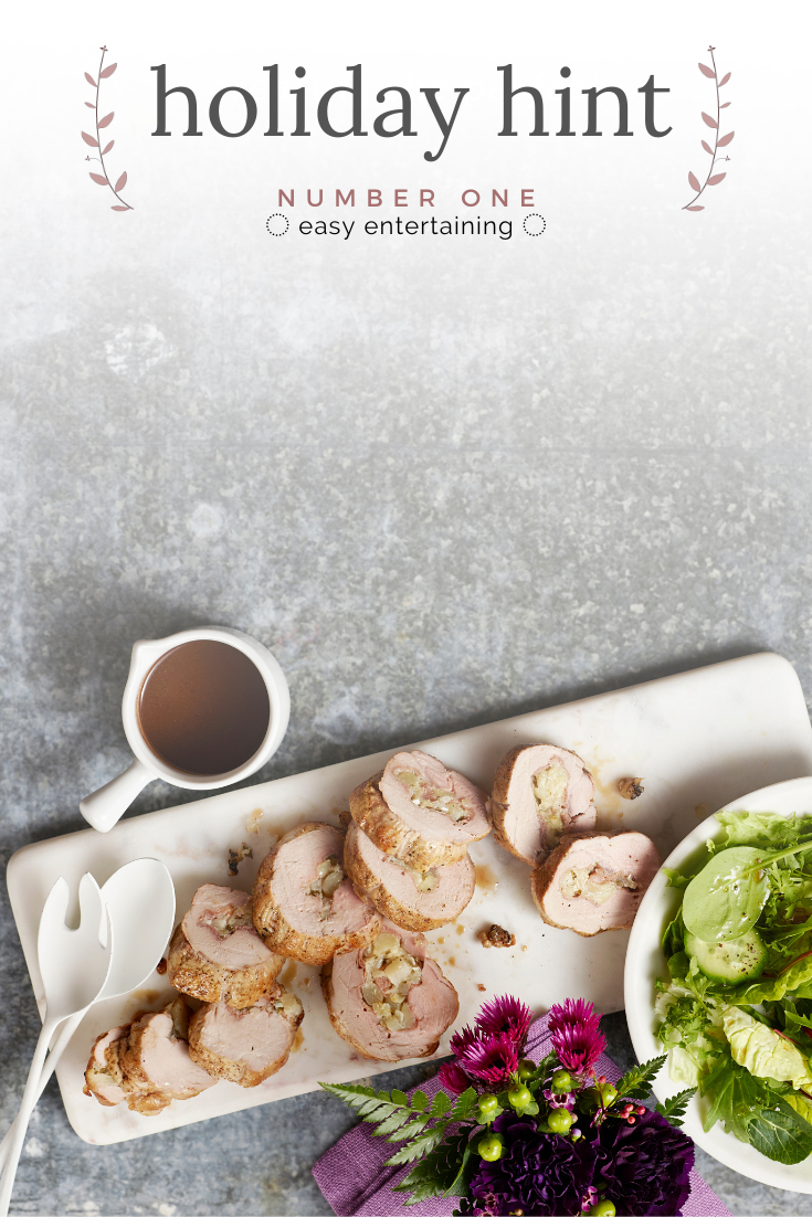 Easy Entertaining
Easy Entertaining
A tempting combination of juicy Ontario Pork and Pears will have your guests coming back for seconds. Give the gift of local this season with an easy to make Ontario recipe!

https://www.ontario.ca/foodland/recipes/pear-prosciutto-stuffed-pork-tenderloin