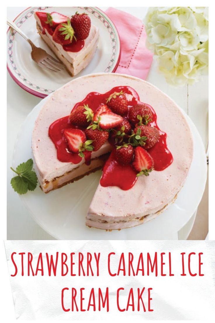 Strawberry Caramel Ice Cream Cake
Strawberry Caramel Ice Cream Cake
Prepared in just 30 minutes, this creamy and delicious Strawberry Caramel Ice Cream Cake is the perfect way to cool off on a hot summer day.

https://www.ontario.ca/foodland/recipes/strawberry-caramel-ice-cream-cake