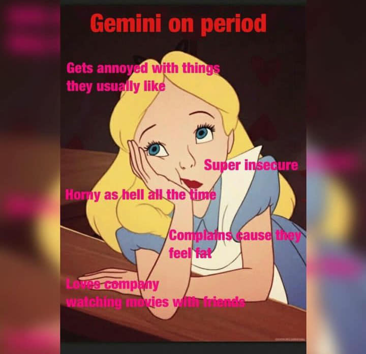 Zodiac Signs on their Period. 
Zodiac Signs on their Period.<br> @William.Threnody10310