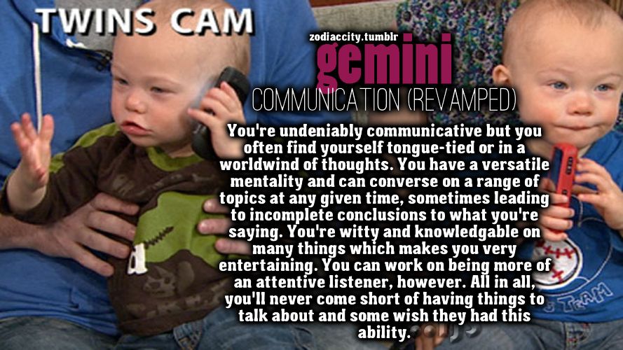 #BLAstrology: #Gemini #Communication  