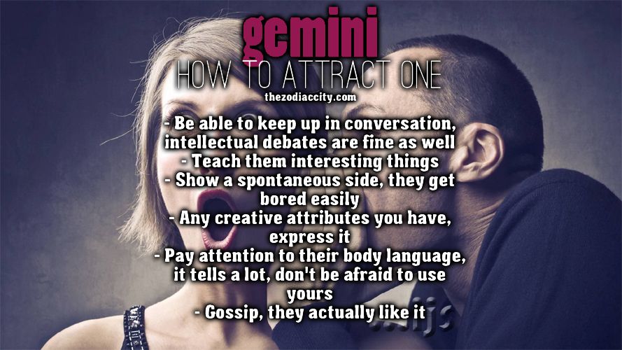 BLAstrology: #Gemini How to attract one 