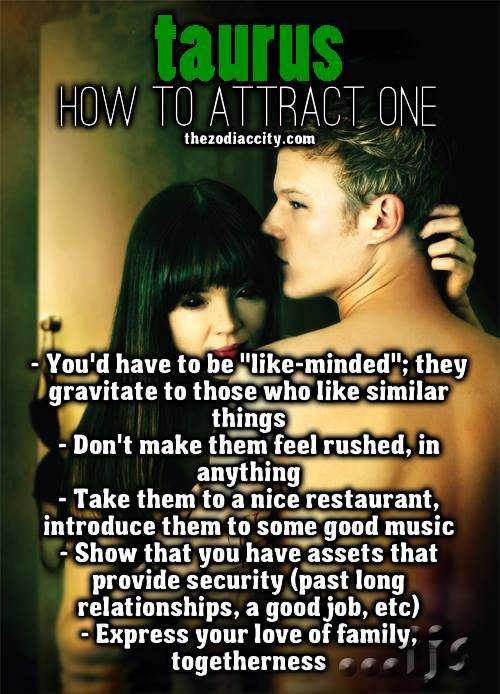 BLAstrology: Taurus, How to attract one  https://www.facebook.com/IJS128/photos/a.256354834384958/1137389652948134