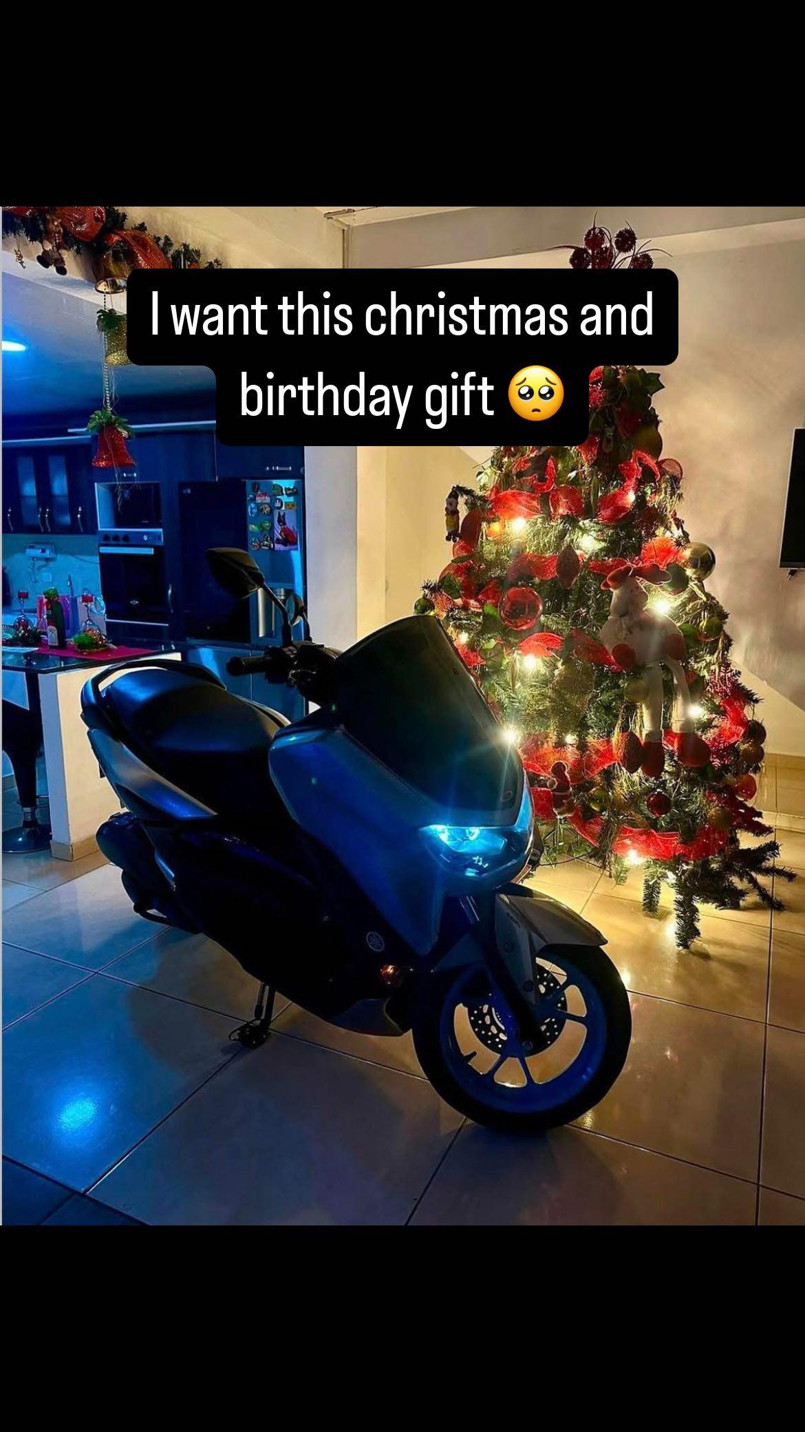Nayah_dussa1's my goal for 2025
Uploaded December 08, 2024
I want my first motorcycle to go to university
can you help me? thank you you are the best
https://chaturbate.com/photo_videos/photoset/detail/nayah_dussa1/19841161/