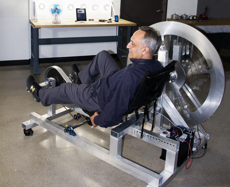 People often complain about the high costs of energy and the fact that they “never have time to workout.” This invention certainly solves both conundrums. And, most importantly, this free...