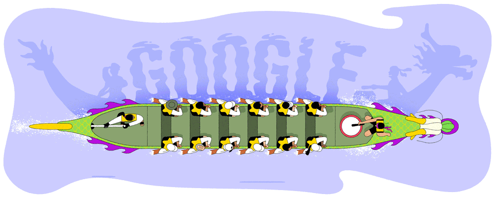 Happy Dragon Boat Festival! #GoogleDoodle