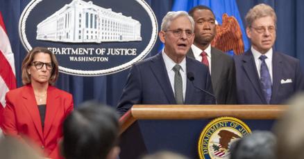Canada-based TD Bank pleaded guilty to conspiracy to commit money laundering, the largest bank in U.S. history to do so, Attorney General Merrick Garland said.