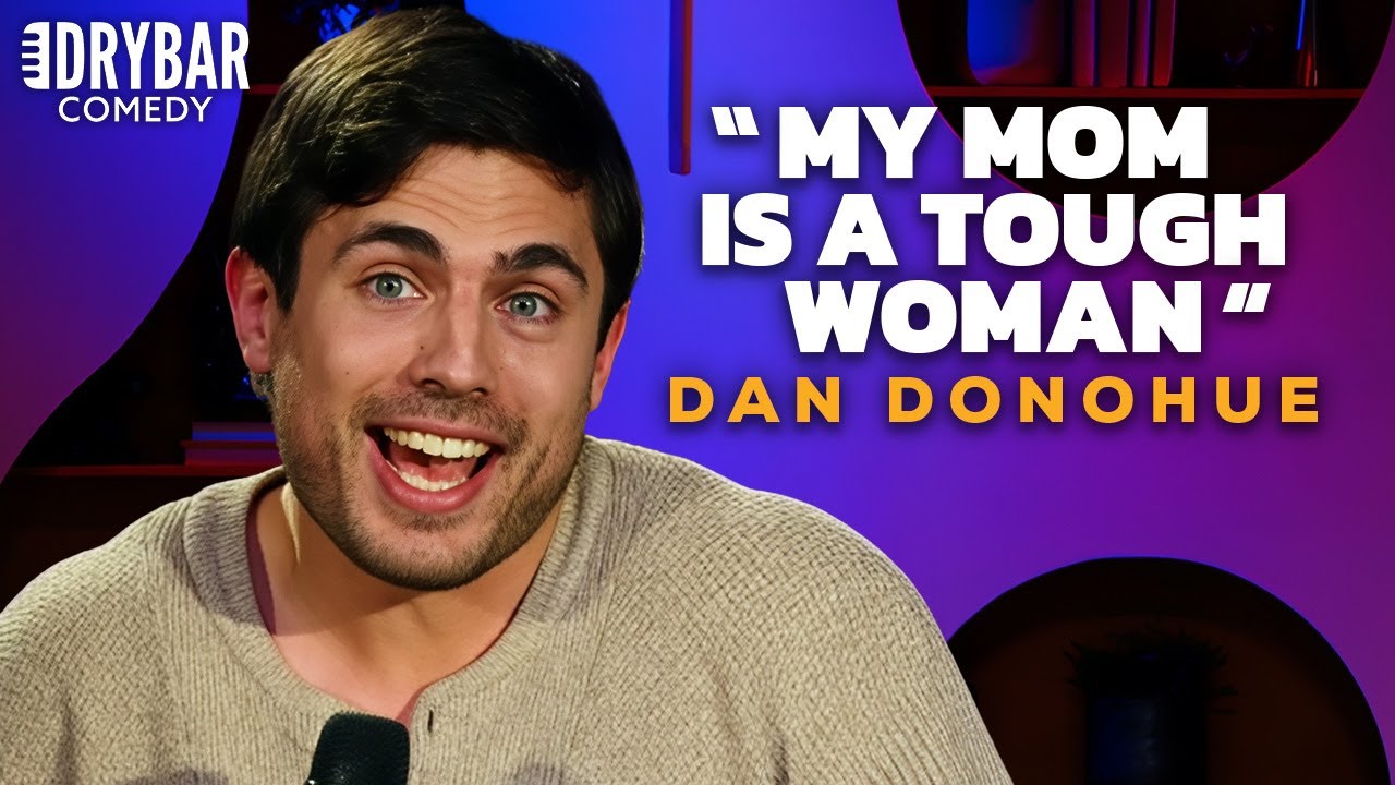 Check out stand-up comedian Dan Donohue's bit about his mom being a brick layer and his dad being a yoga instructor. Watch hundreds of Dry Bar Comedy special...