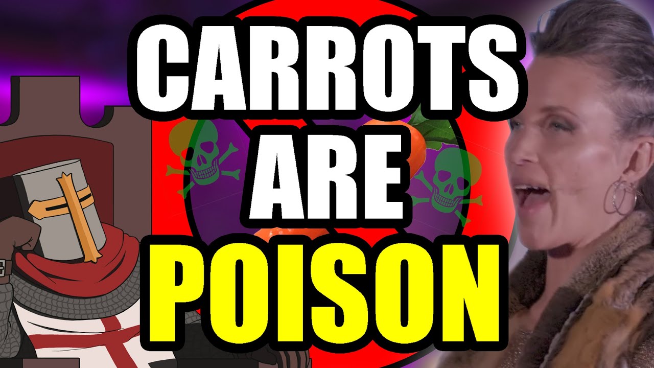 And like there are basically no meat products that are bad for you noooo... except when it is, and she has a bizarre obsession with carrots, its SUPER weird ...