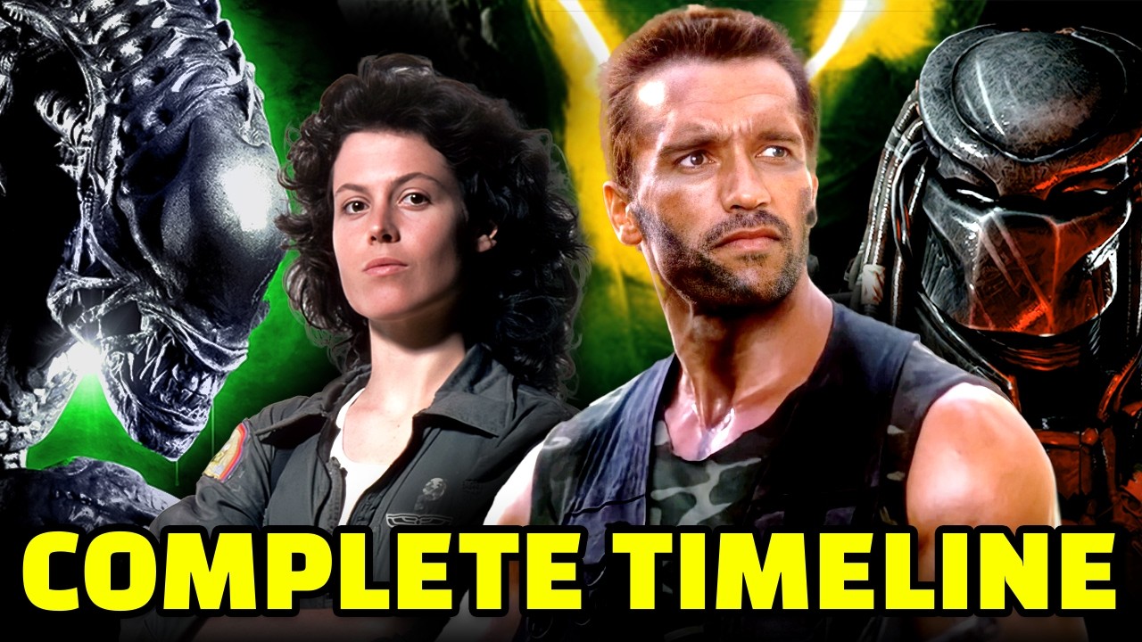Witness the ancient battle between Aliens and Predators in this timeline combining all Predator, Alien, and Alien vs Predator movies in chronological order! ...