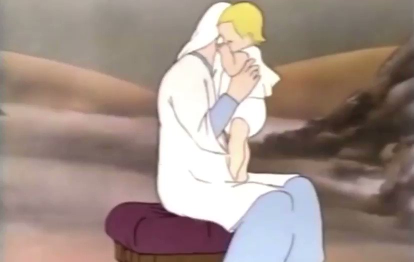 “I was just thinking about this racist Mormon cartoon that talks about where Black people come from.. Lmaooo. https://t.co/aOEV0ooWvi”