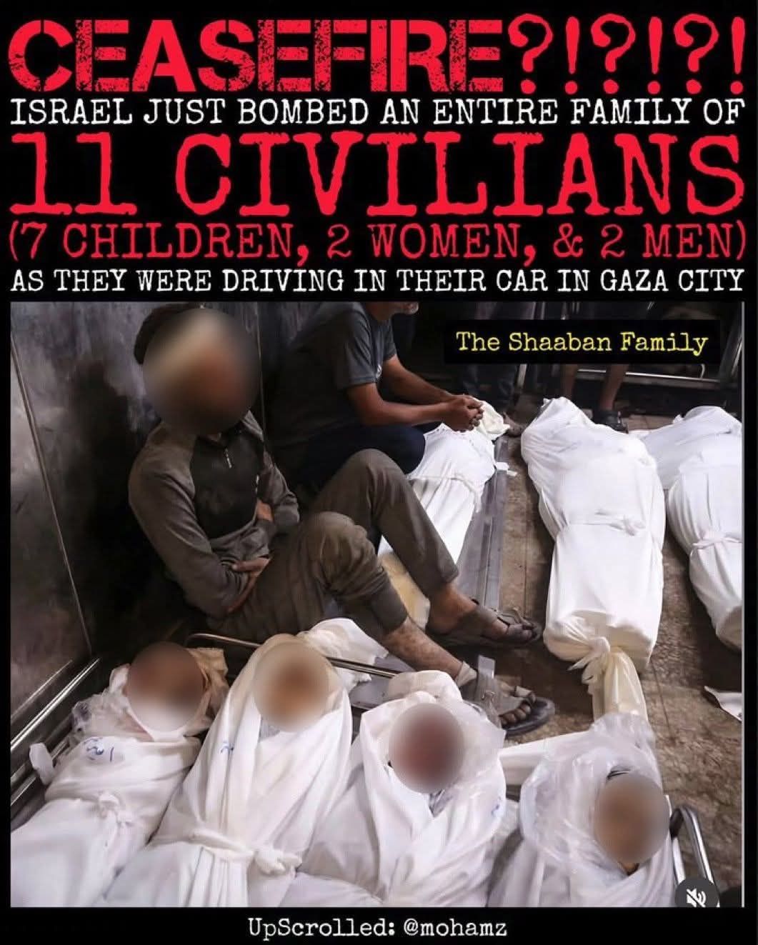 This happened yesterday. NEVER trust Israel when it comes to a ceasefire.